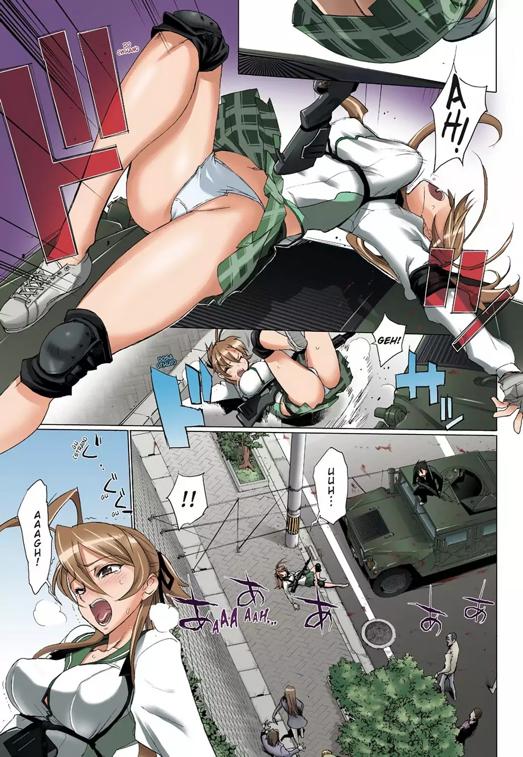 High School of the Dead - Full Color Edition Chapter 9 page 7 - Chapter 9: The Dead way home