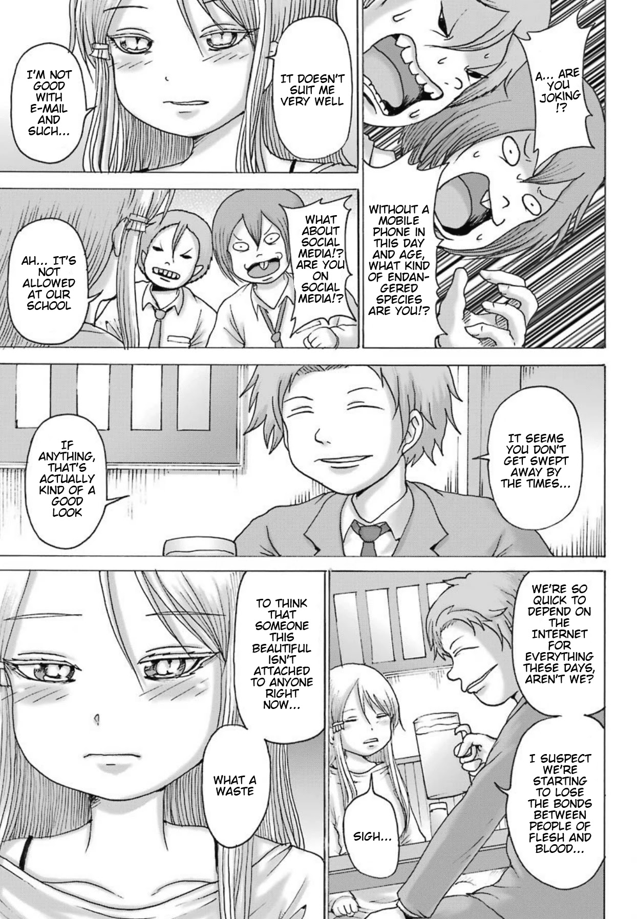 High Score Girl DASH Chapter 9 page 14 - Chapter 9: 9-credit-