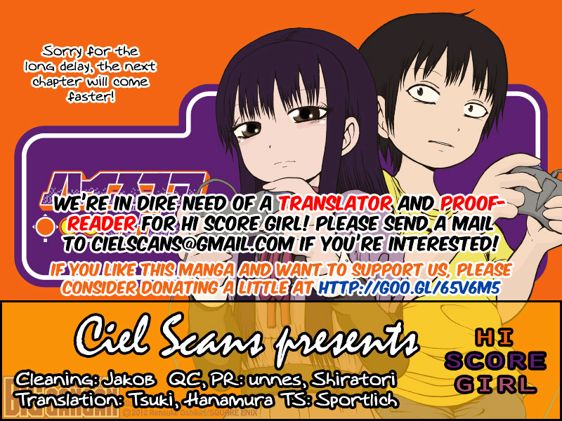 High Score Girl Chapter 20 page 1 - Chapter 20 : 20 - CREDIT