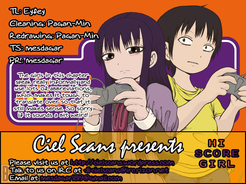 High Score Girl Chapter 33.6 page 1 - Chapter 33.6 : CONTINUE SPECIAL - CREDIT 2