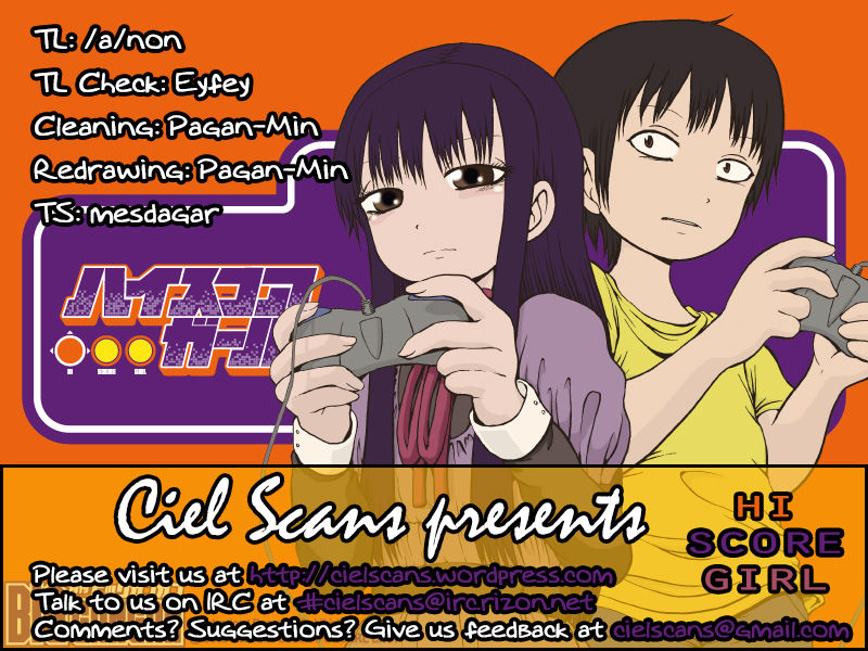 High Score Girl Chapter 34 page 1 - Chapter 34 : 34 - CREDIT