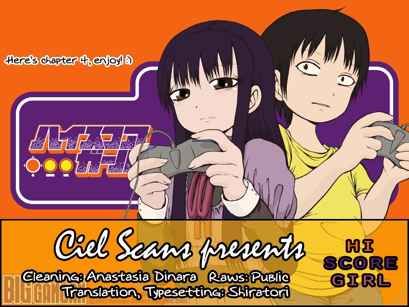 High Score Girl Chapter 4 page 1 - Chapter 4 : 4 - CREDIT