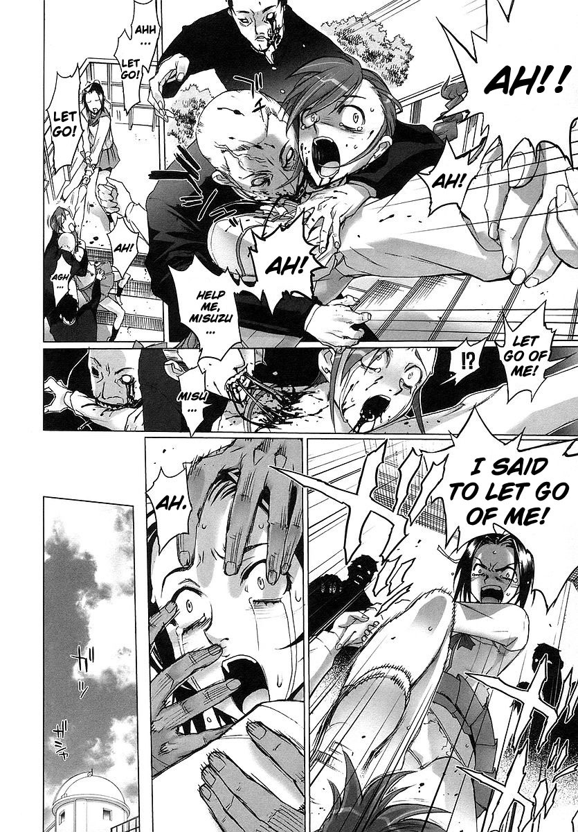 Highschool of the Dead Chapter 1 page 13 - Chapter 1: Spring of the Dead