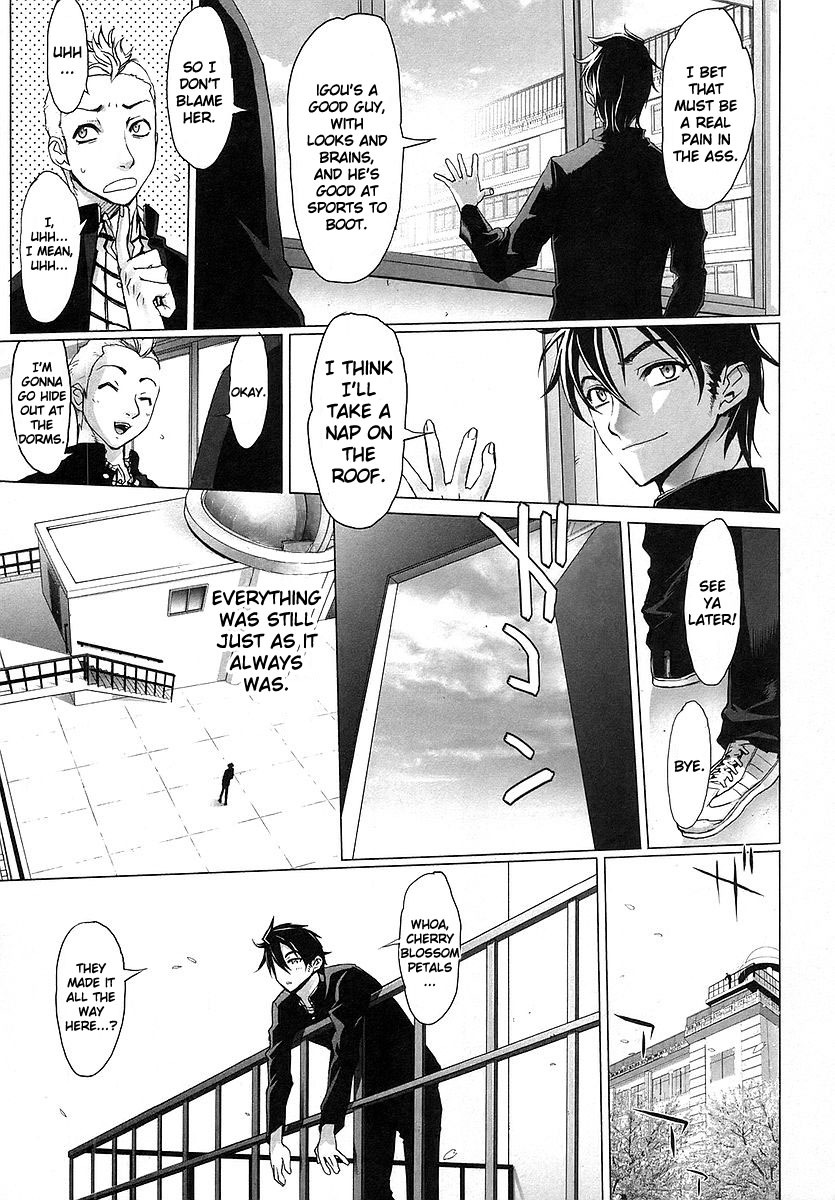 Highschool of the Dead Chapter 1 page 24 - Chapter 1: Spring of the Dead