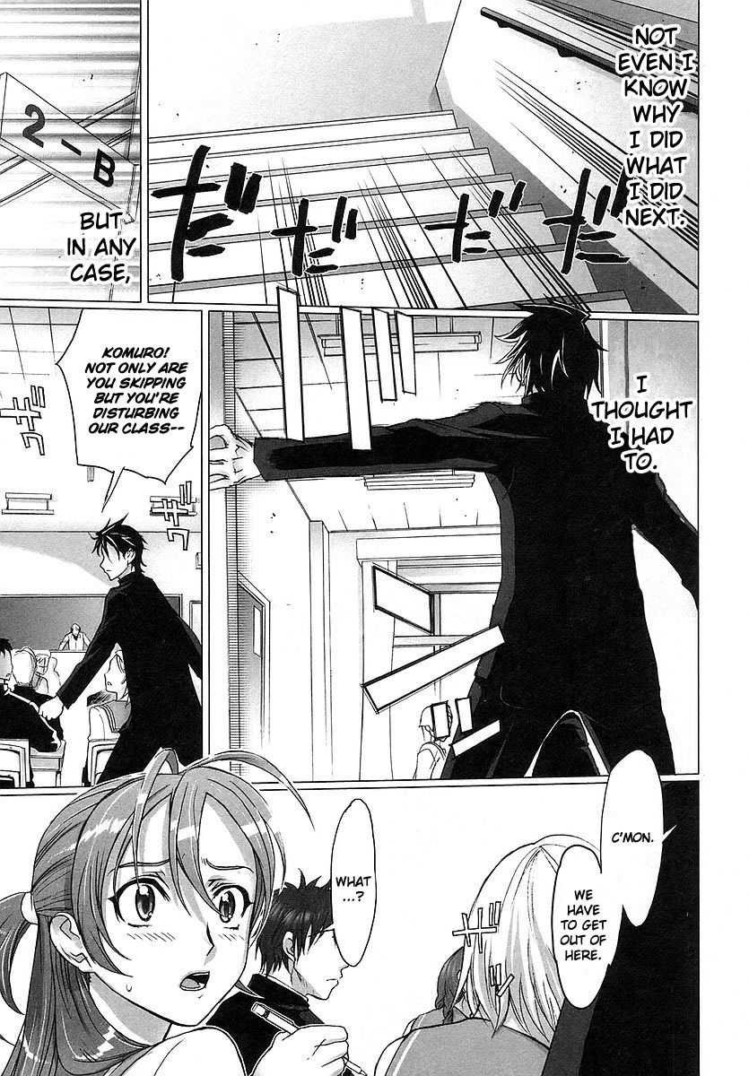 Highschool of the Dead Chapter 1 page 32 - Chapter 1: Spring of the Dead