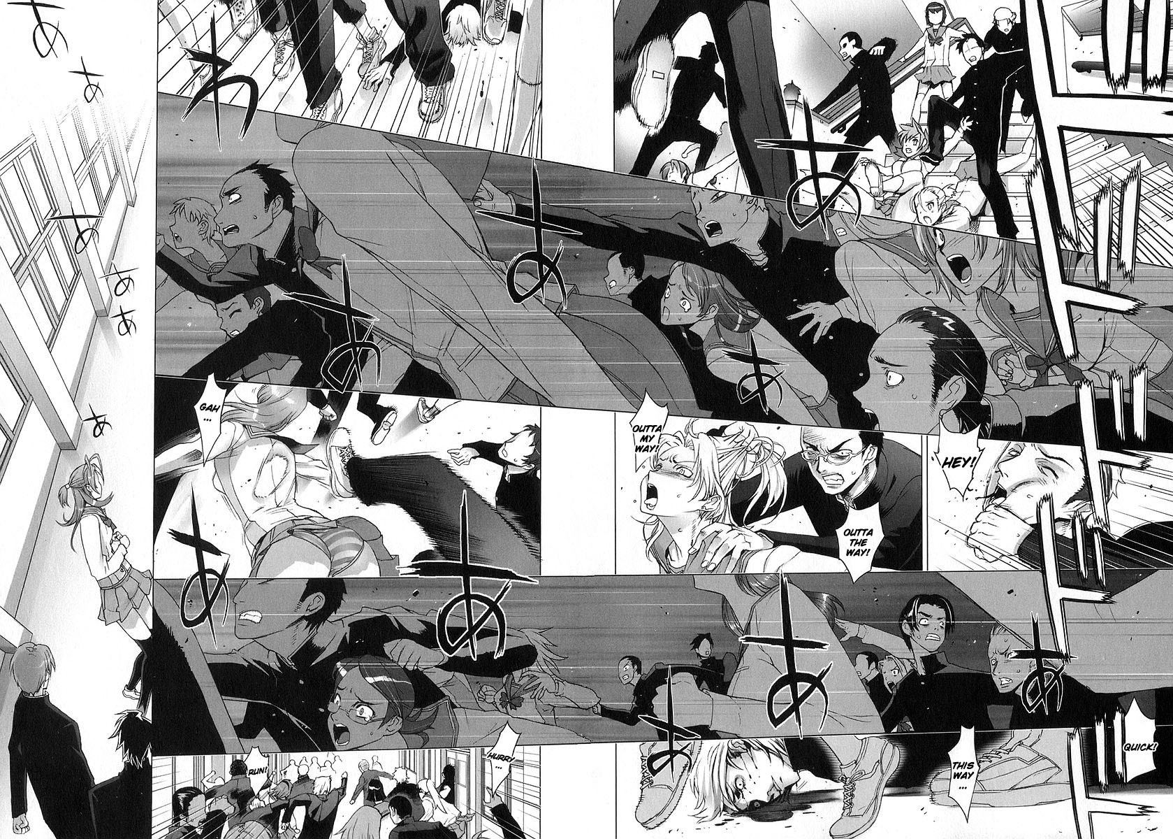 Highschool of the Dead Chapter 1 page 41 - Chapter 1: Spring of the Dead