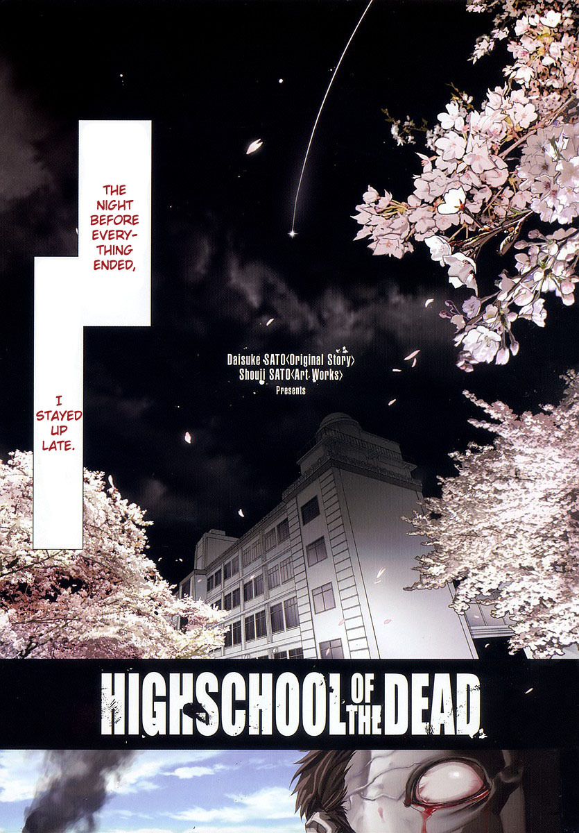 Highschool of the Dead Chapter 1 page 6 - Chapter 1: Spring of the Dead