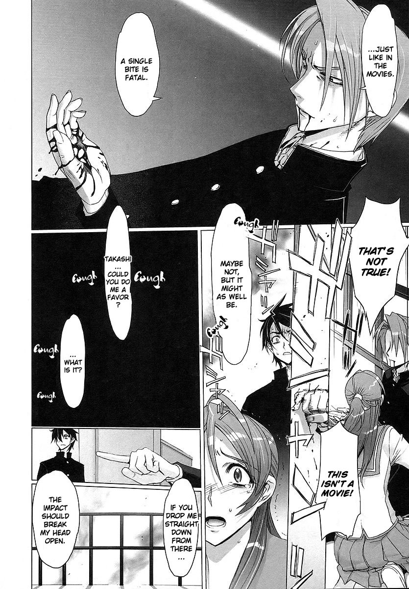Highschool of the Dead Chapter 1 page 60 - Chapter 1: Spring of the Dead