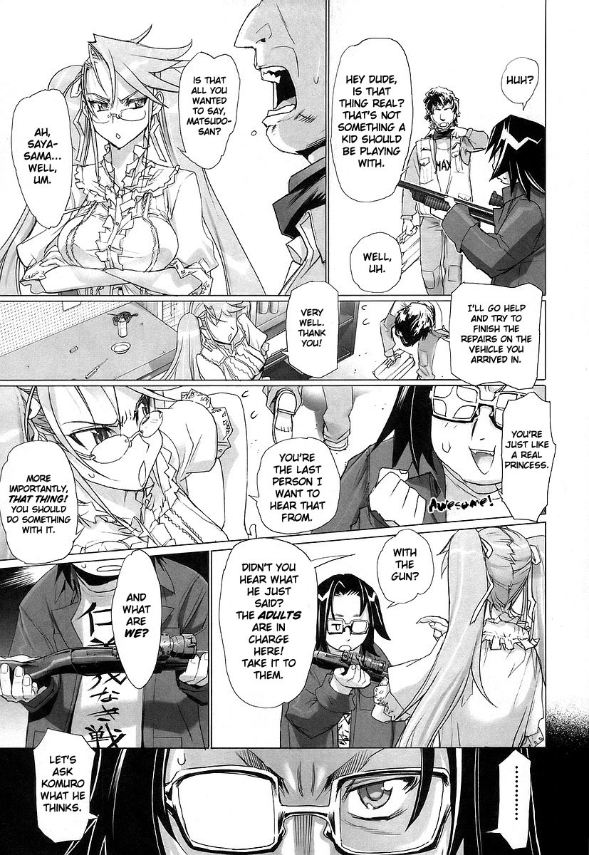 Highschool of the Dead Chapter 10 page 10 - Chapter 10: Father Knows Dead