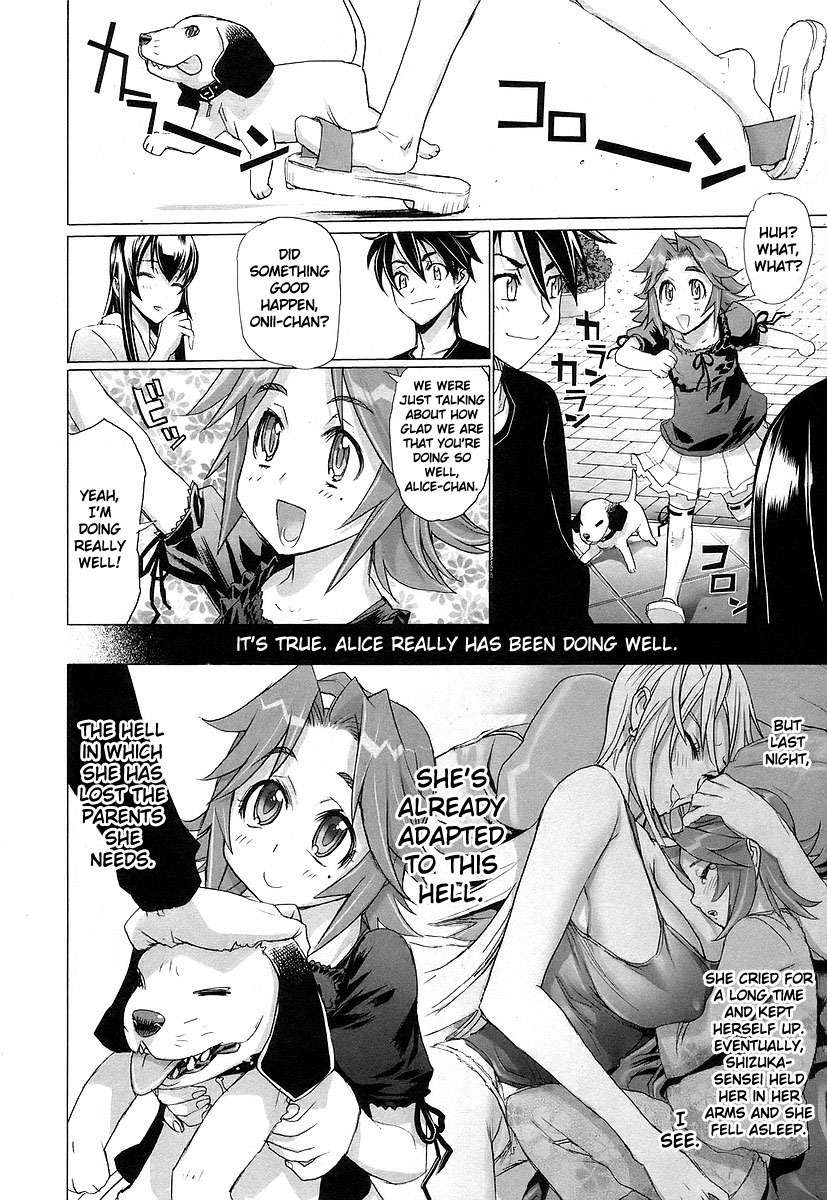 Highschool of the Dead Chapter 10 page 13 - Chapter 10: Father Knows Dead