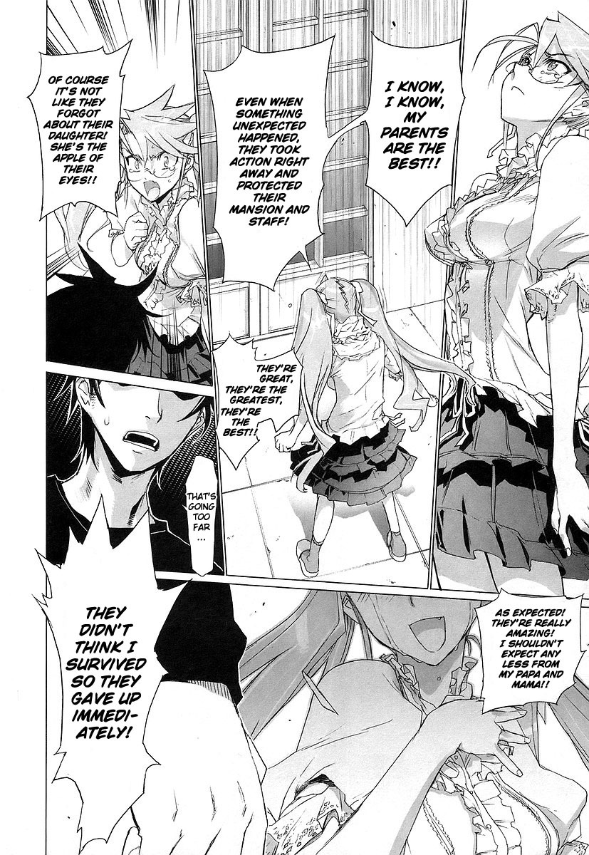 Highschool of the Dead Chapter 10 page 19 - Chapter 10: Father Knows Dead