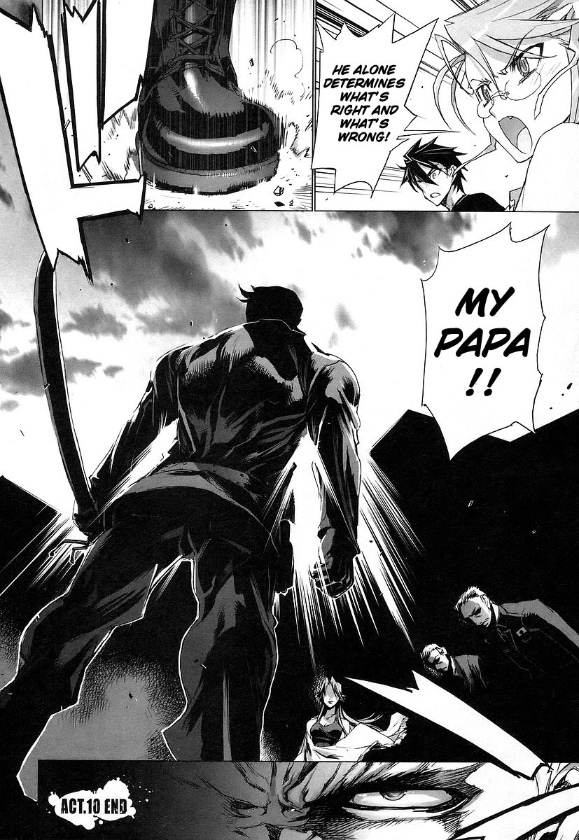 Highschool of the Dead Chapter 10 page 23 - Chapter 10: Father Knows Dead