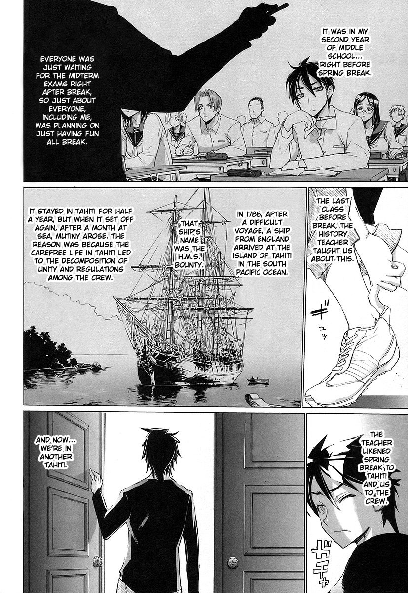 Highschool of the Dead Chapter 11 page 15 - Chapter 11: The Dead's House Rules