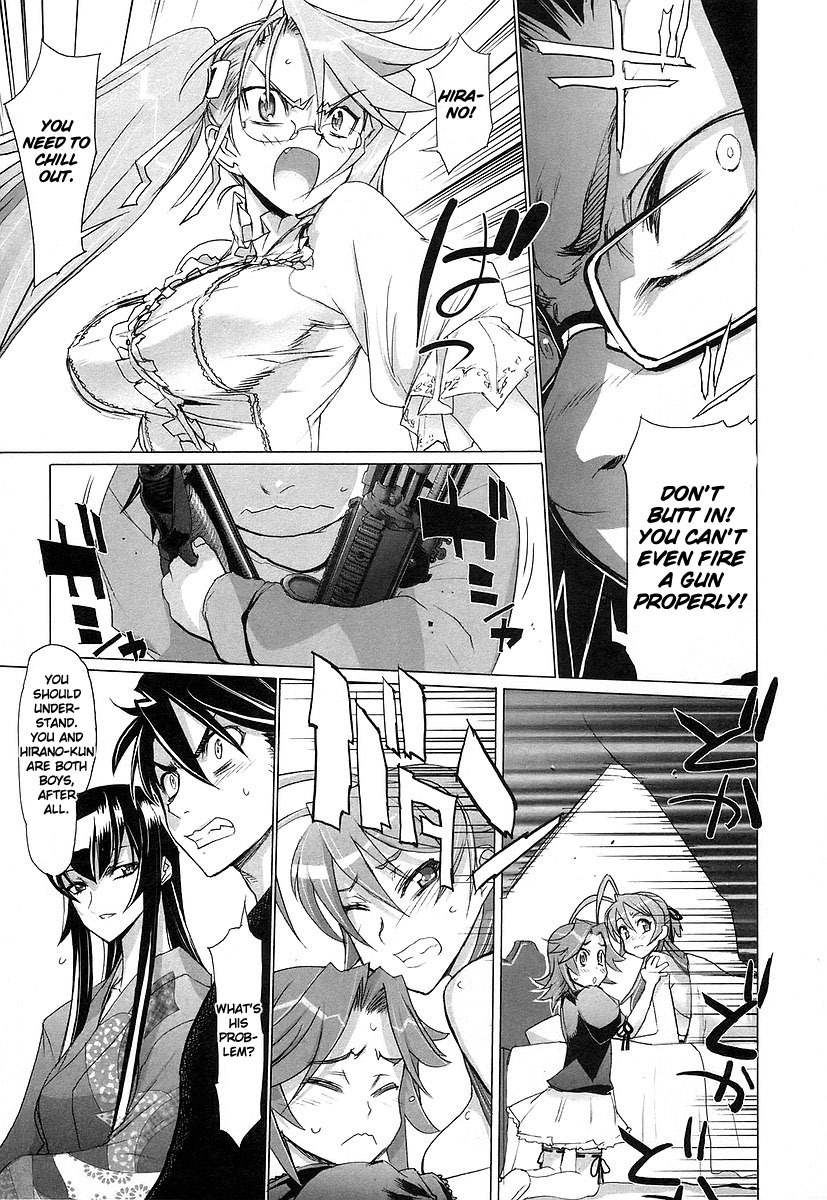 Highschool of the Dead Chapter 11 page 8 - Chapter 11: The Dead's House Rules