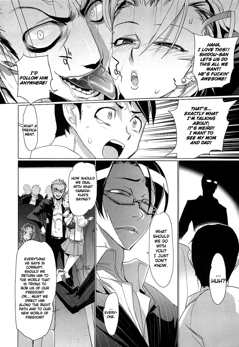 Highschool of the Dead Chapter 12 page 13 - Chapter 12: The Sum of All Dead's