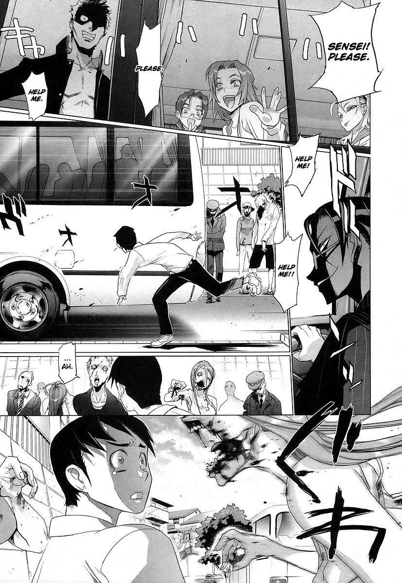 Highschool of the Dead Chapter 12 page 16 - Chapter 12: The Sum of All Dead's