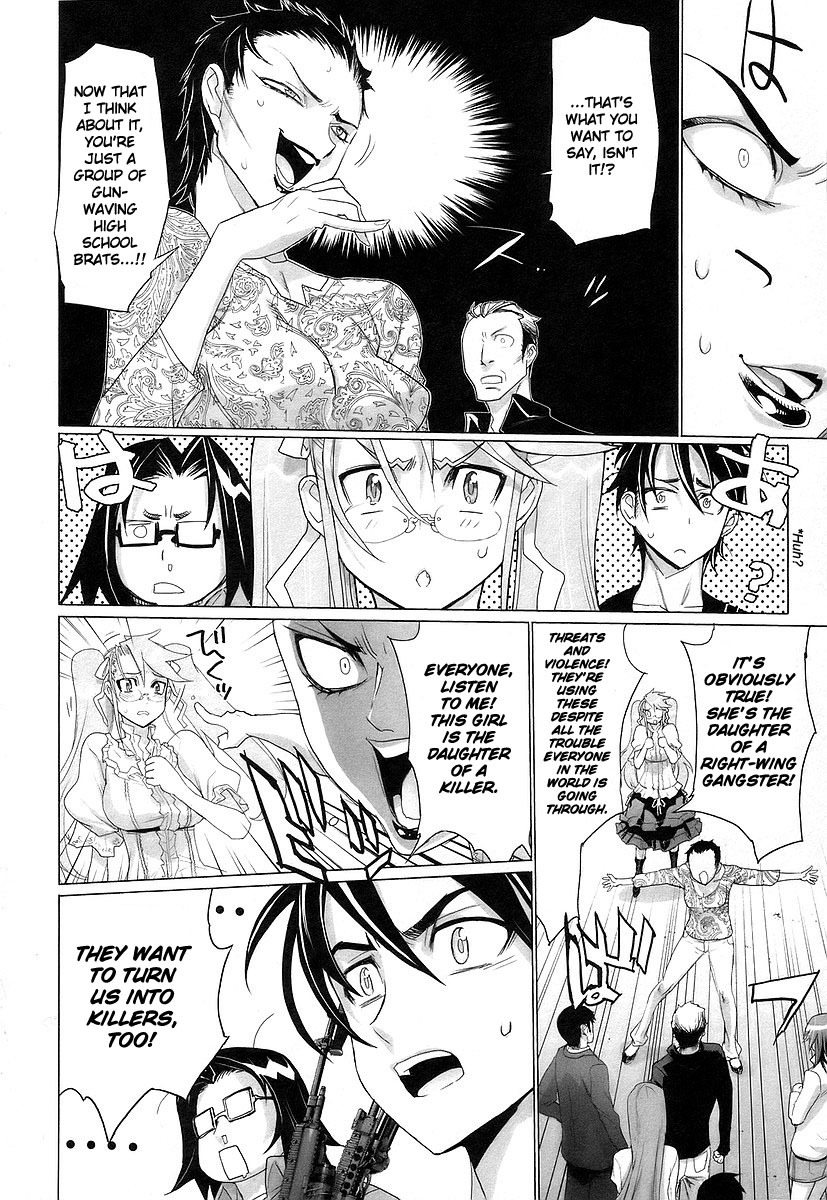 Highschool of the Dead Chapter 12 page 19 - Chapter 12: The Sum of All Dead's