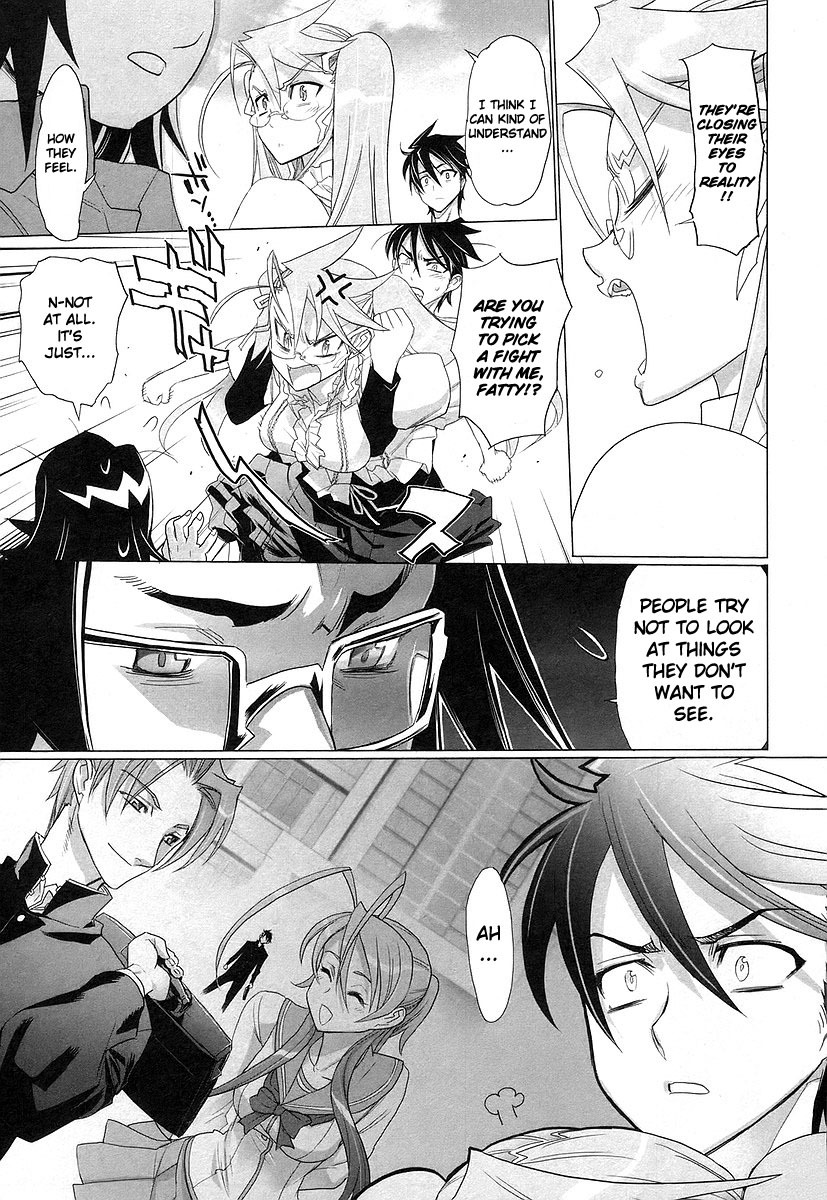 Highschool of the Dead Chapter 12 page 24 - Chapter 12: The Sum of All Dead's