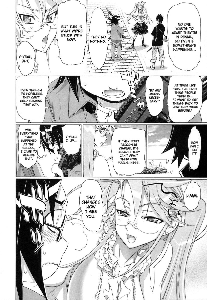 Highschool of the Dead Chapter 12 page 25 - Chapter 12: The Sum of All Dead's
