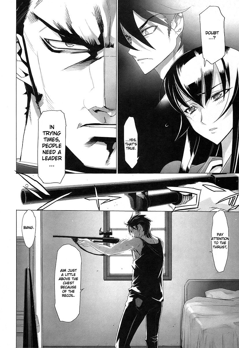 Highschool of the Dead Chapter 12 page 34 - Chapter 12: The Sum of All Dead's