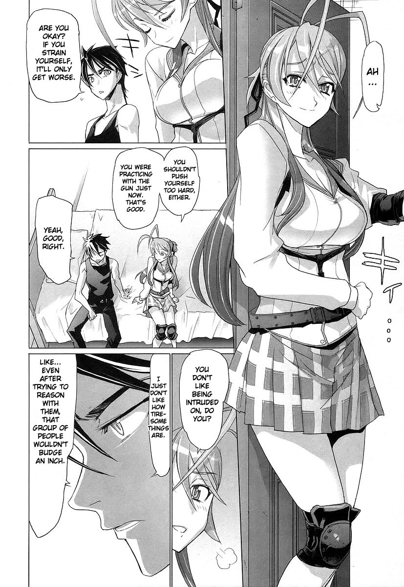 Highschool of the Dead Chapter 12 page 36 - Chapter 12: The Sum of All Dead's