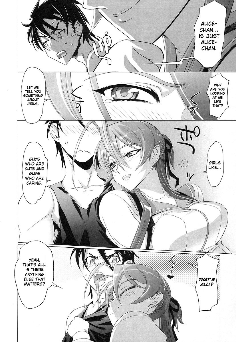 Highschool of the Dead Chapter 12 page 38 - Chapter 12: The Sum of All Dead's