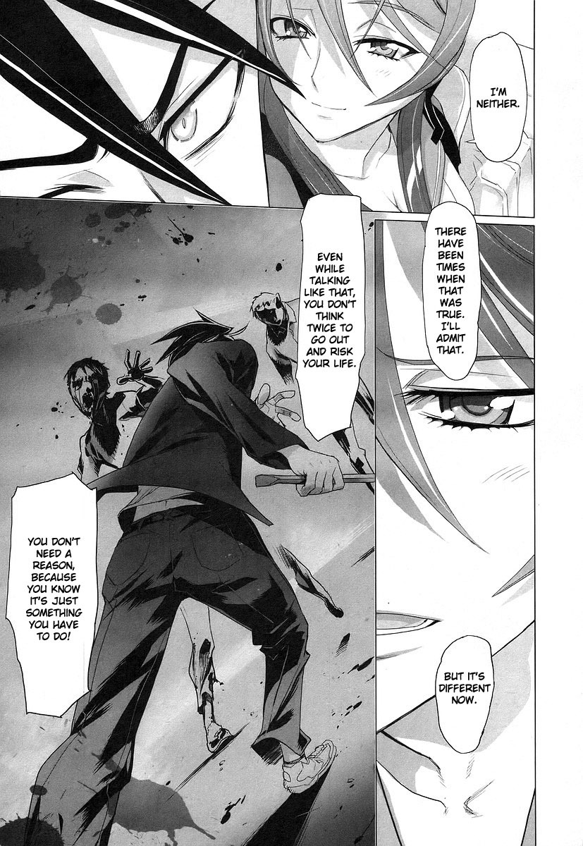 Highschool of the Dead Chapter 12 page 39 - Chapter 12: The Sum of All Dead's