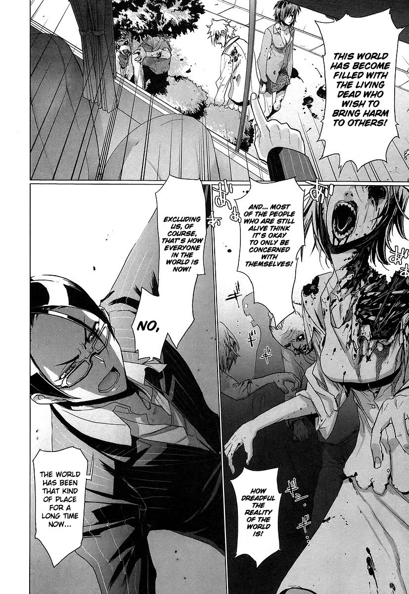 Highschool of the Dead Chapter 12 page 9 - Chapter 12: The Sum of All Dead's