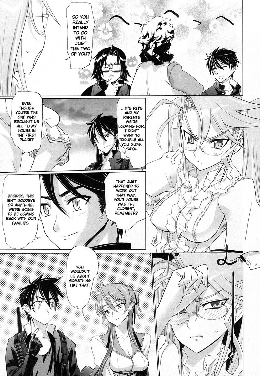 Highschool of the Dead Chapter 14 page 11 - Chapter 14: Dead Storm Rising