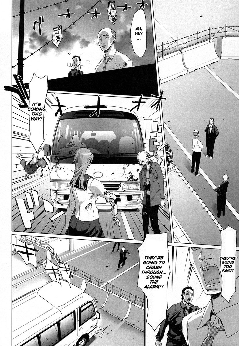 Highschool of the Dead Chapter 14 page 3 - Chapter 14: Dead Storm Rising