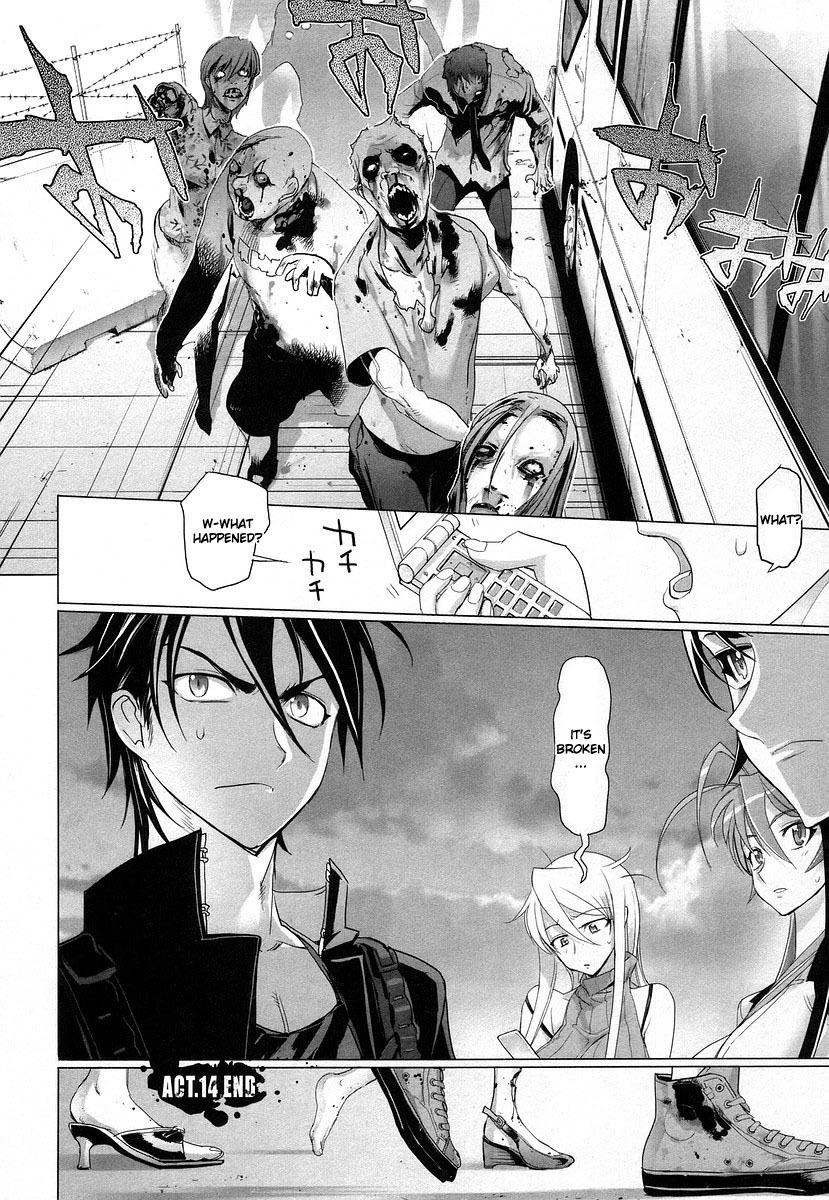Highschool of the Dead Chapter 14 page 40 - Chapter 14: Dead Storm Rising