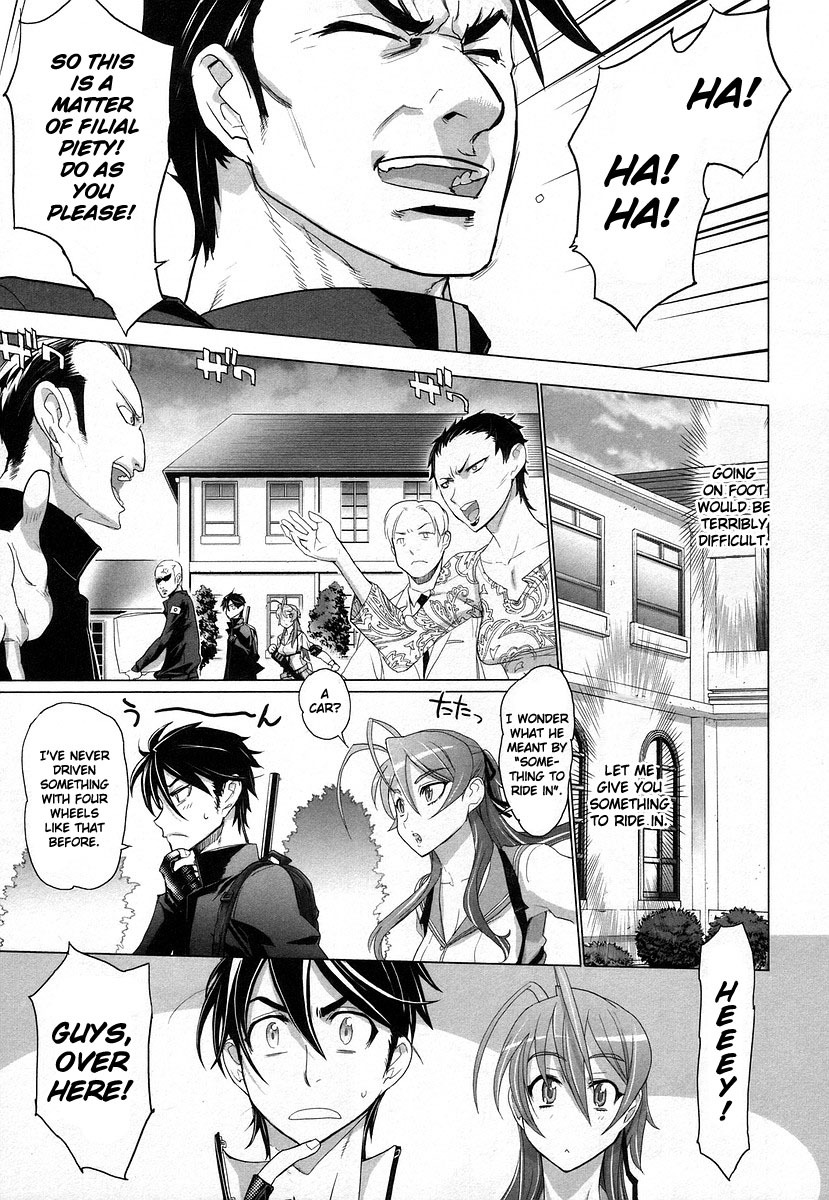 Highschool of the Dead Chapter 14 page 8 - Chapter 14: Dead Storm Rising