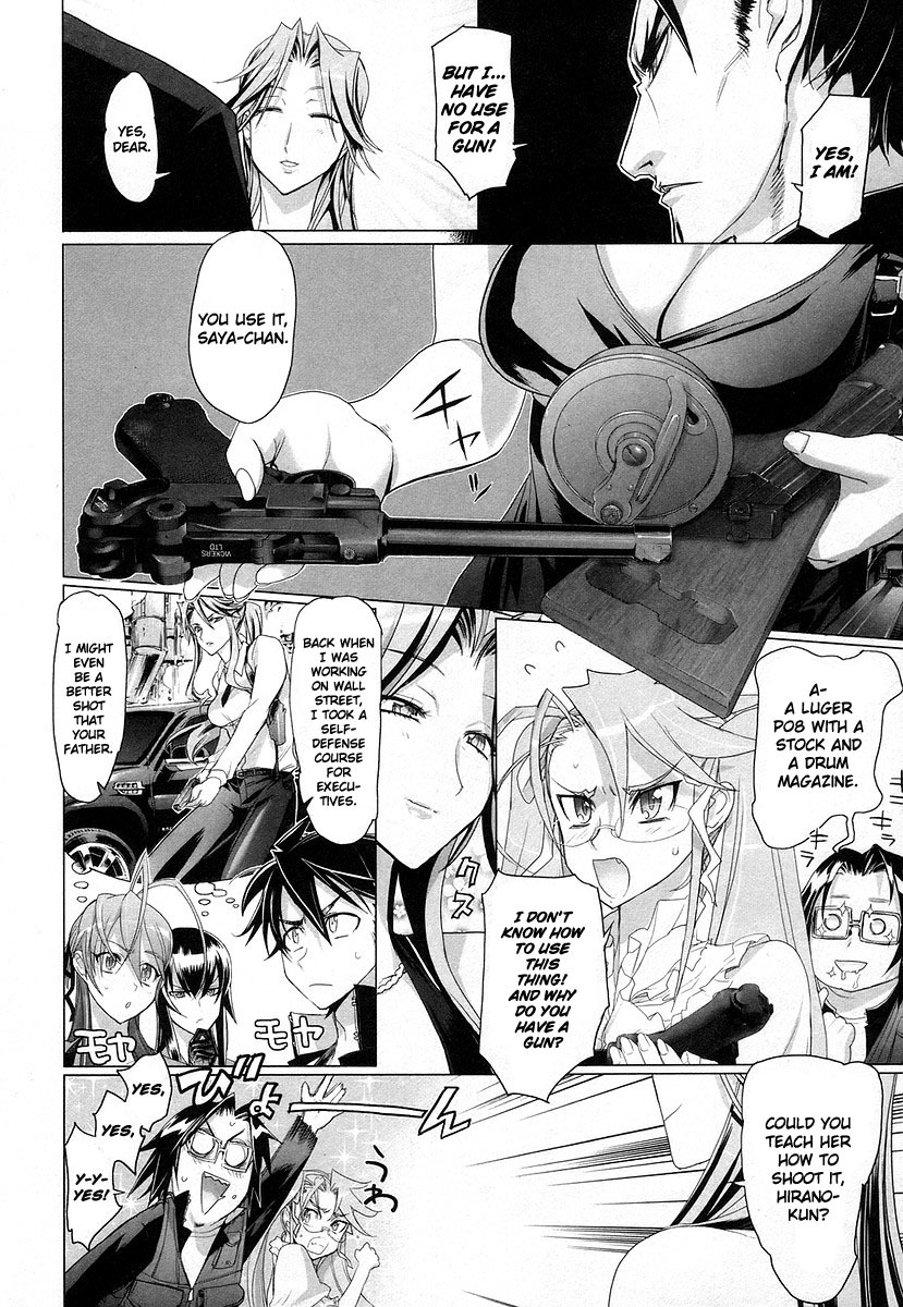 Highschool of the Dead Chapter 15 page 11 - Chapter 15: All Deads Attack