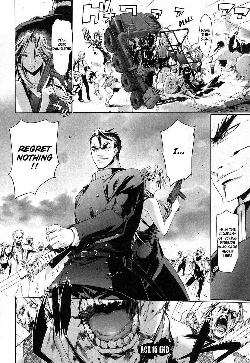 Highschool of the Dead Chapter 15 page 27 - Chapter 15: All Deads Attack