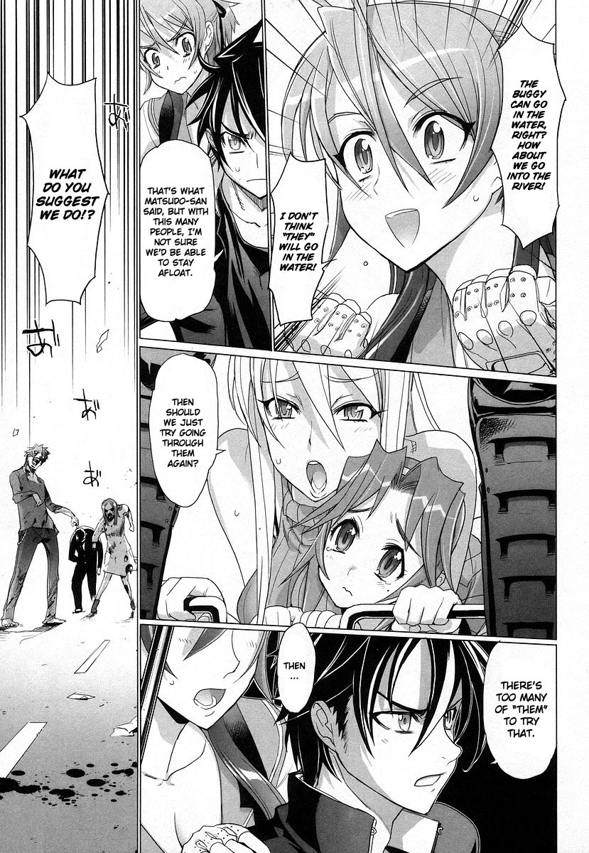 Highschool of the Dead Chapter 16 page 10 - Chapter 16: The Girl Next Dead