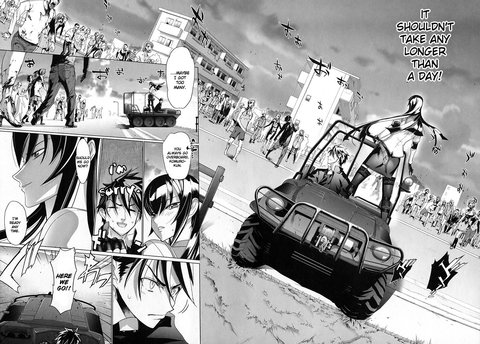 Highschool of the Dead Chapter 16 page 15 - Chapter 16: The Girl Next Dead