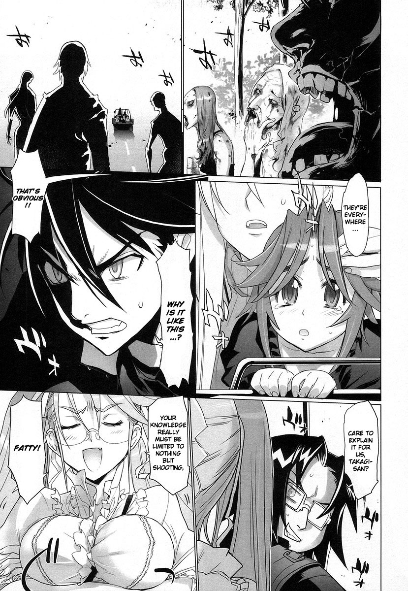 Highschool of the Dead Chapter 16 page 8 - Chapter 16: The Girl Next Dead