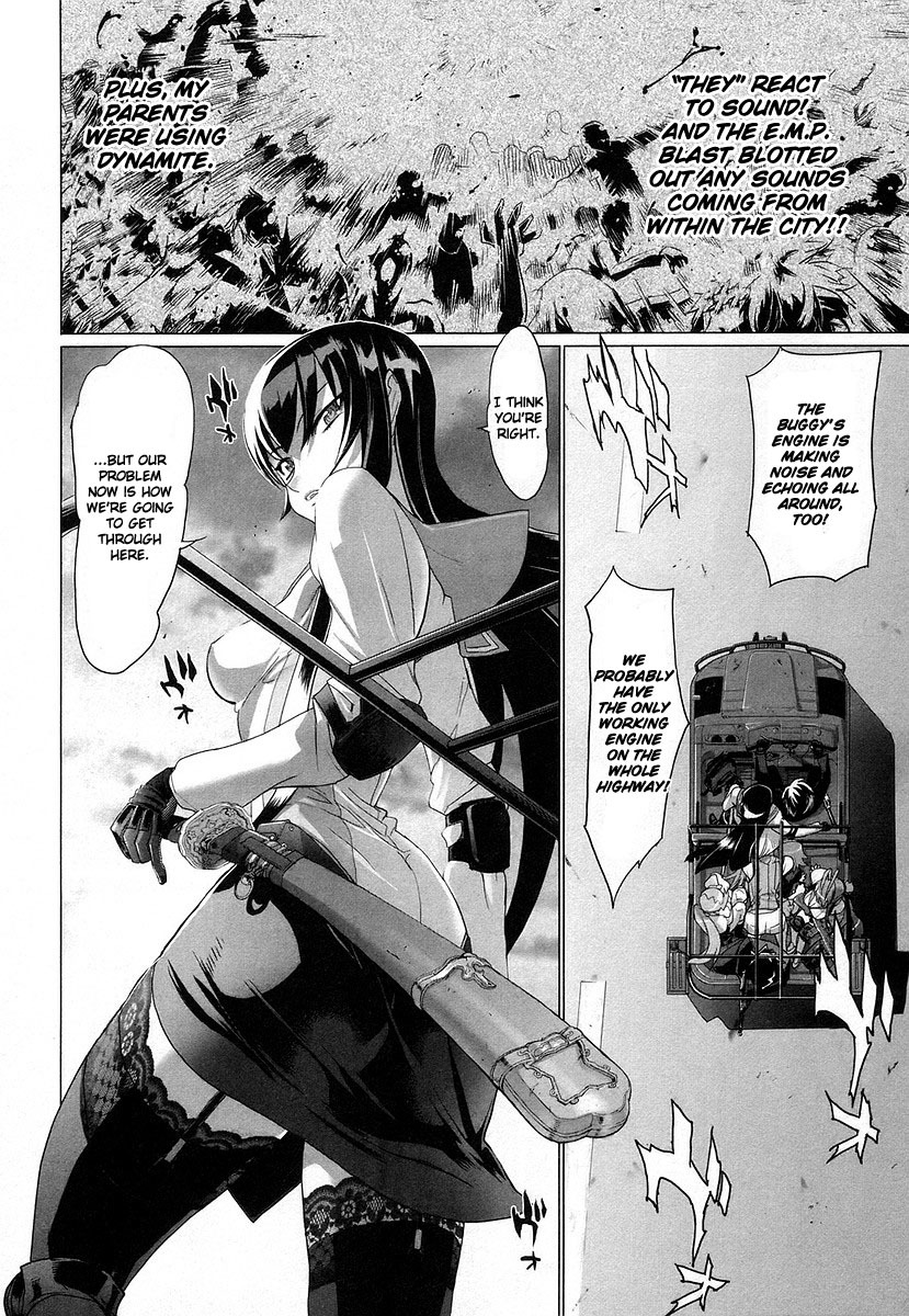 Highschool of the Dead Chapter 16 page 9 - Chapter 16: The Girl Next Dead