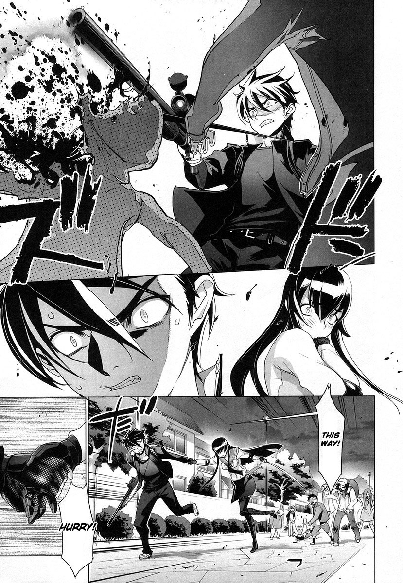 Highschool of the Dead Chapter 17 page 10 - Chapter 17: The Sword and Dead