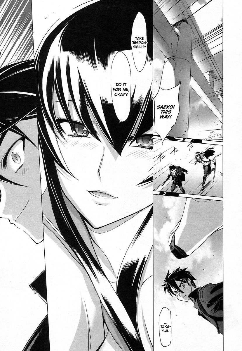 Highschool of the Dead Chapter 17 page 27 - Chapter 17: The Sword and Dead