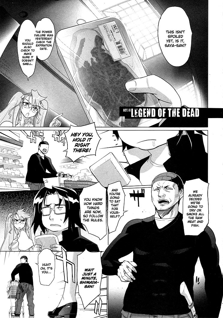 Highschool of the Dead Chapter 18 page 10 - Chapter 18: Legend of Dead