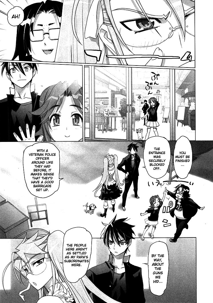 Highschool of the Dead Chapter 18 page 15 - Chapter 18: Legend of Dead