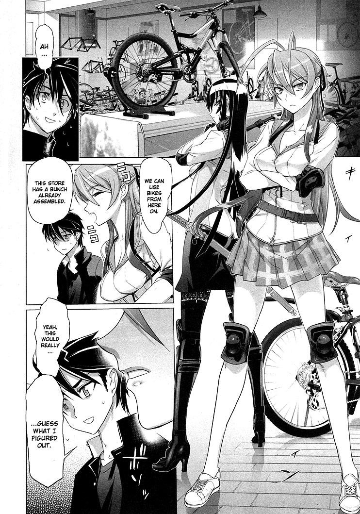 Highschool of the Dead Chapter 18 page 22 - Chapter 18: Legend of Dead