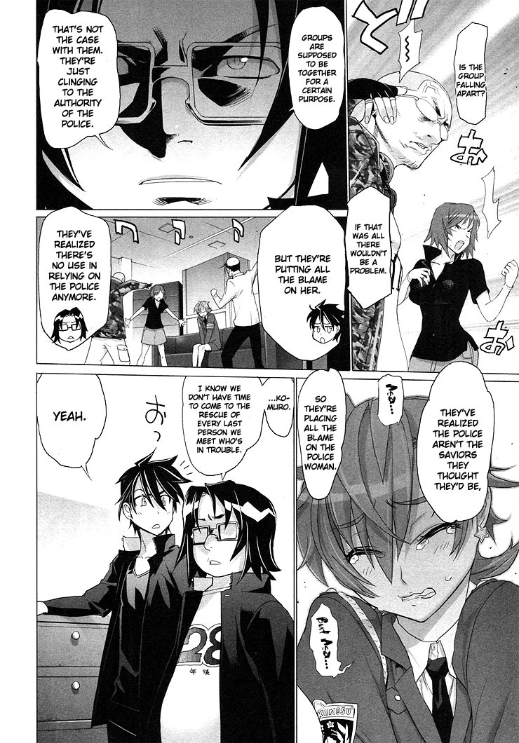 Highschool of the Dead Chapter 18 page 26 - Chapter 18: Legend of Dead