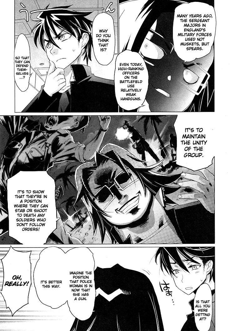Highschool of the Dead Chapter 18 page 31 - Chapter 18: Legend of Dead