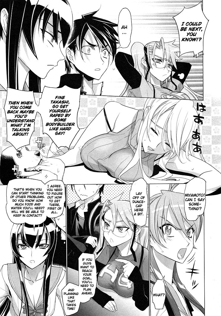 Highschool of the Dead Chapter 19 page 10 - Chapter 19: Flags of the Dead