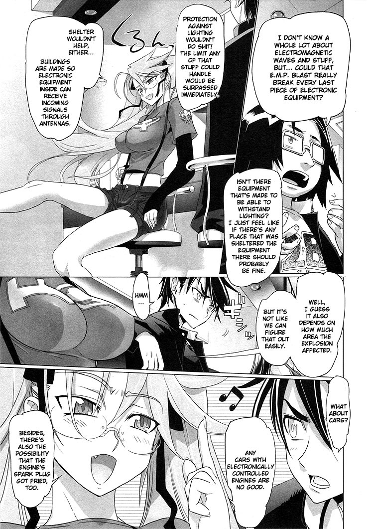 Highschool of the Dead Chapter 19 page 12 - Chapter 19: Flags of the Dead