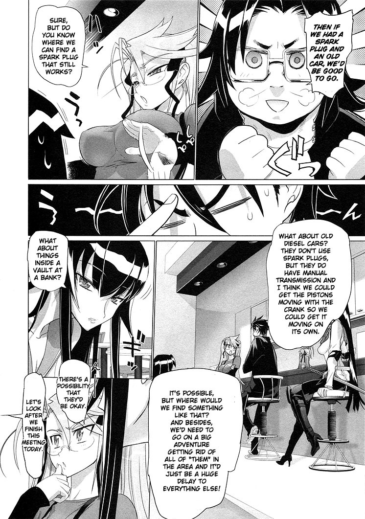 Highschool of the Dead Chapter 19 page 13 - Chapter 19: Flags of the Dead