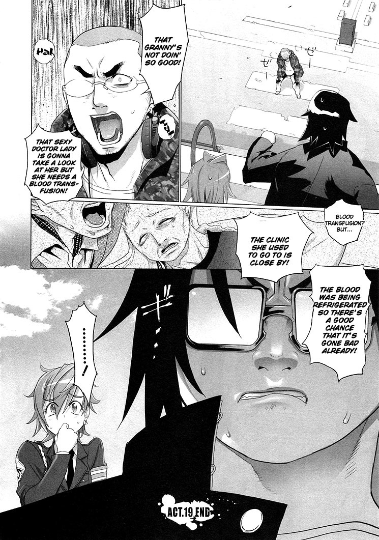 Highschool of the Dead Chapter 19 page 24 - Chapter 19: Flags of the Dead