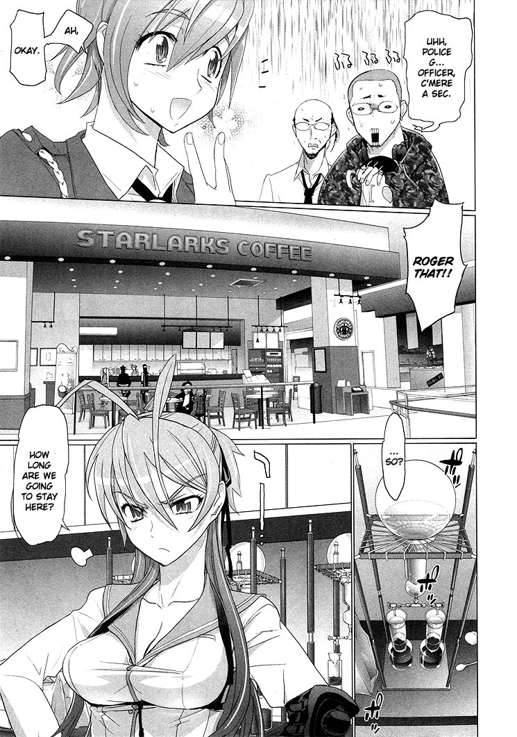 Highschool of the Dead Chapter 19 page 8 - Chapter 19: Flags of the Dead